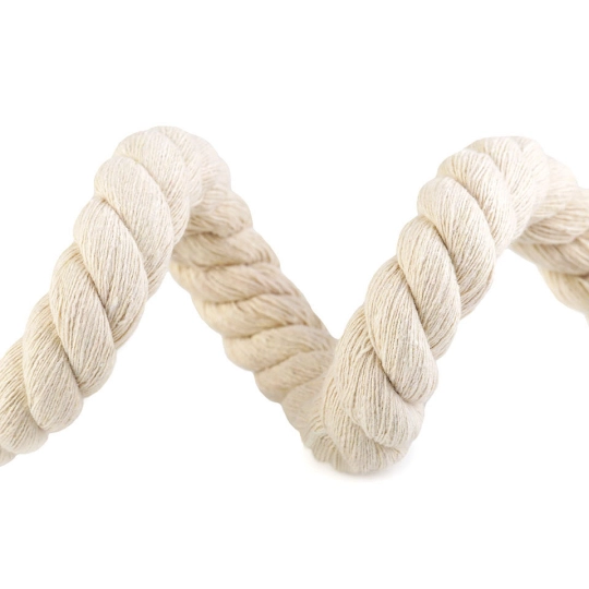 Sodrott pamutzsinór Ø20 mm macrame - 1 m | Mimib