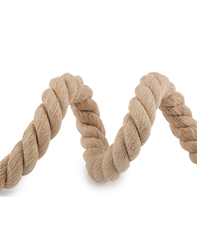 Sodrott pamutzsinór Ø20 mm macrame - 1 m | Mimib