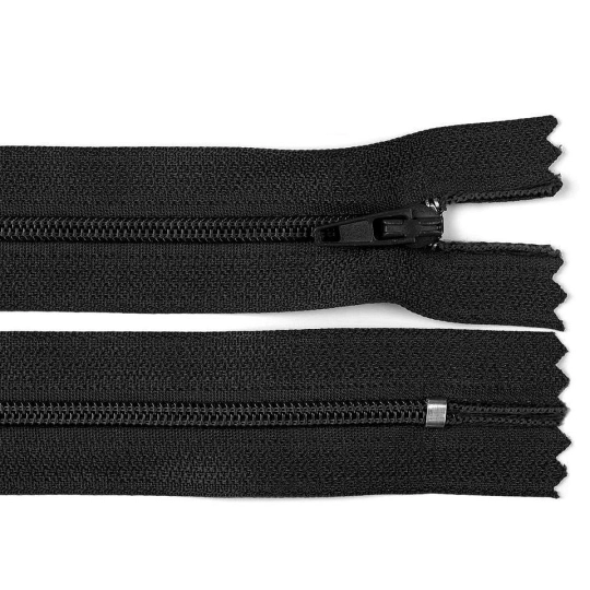 Spirálcipzár No 3 hossza 12 cm autolock - 1 db. | Mimib