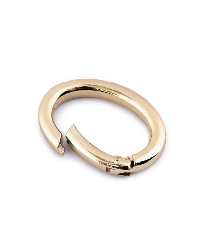 Ovális karabiner táskára  / kulcskarika - 1 db. | Mimib