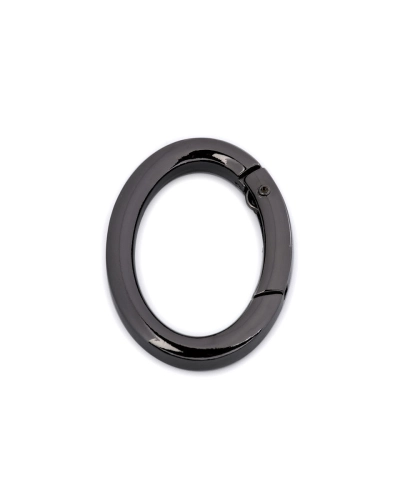 Ovális karabiner táskára  / kulcskarika - 1 db. | Mimib