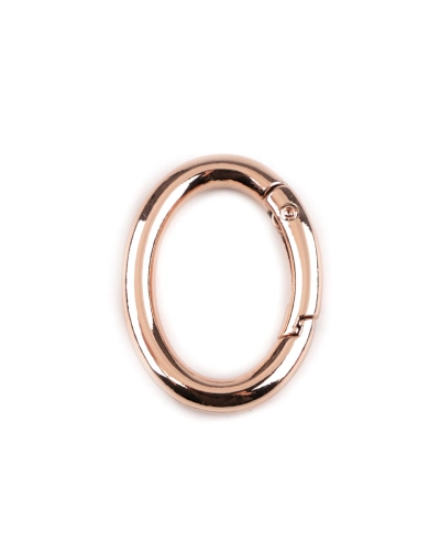 Ovális karabiner táskára  / kulcskarika - 1 db. | Mimib