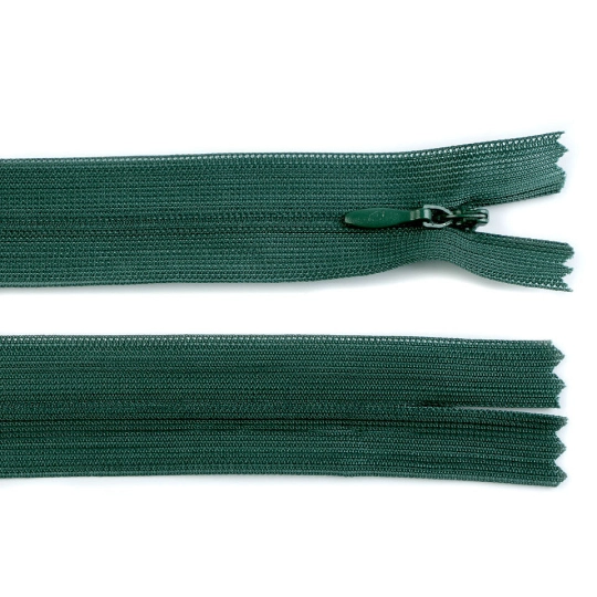 Špirálový zips skrytý No 3 dĺžka 50 cm dederon - 1 ks | Mimib