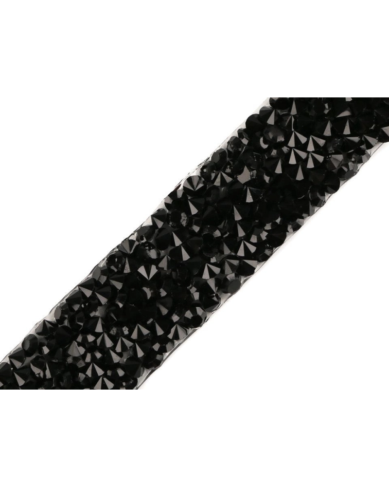 Prámik s kamienkami šírka 15 mm nažehľovací - 1 m | Mimib