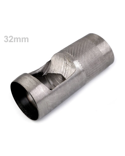 Výsečník / dierovač na látky Ø25 mm, Ø26 mm, Ø28 mm, Ø32 mm - 1 ks | Mimib