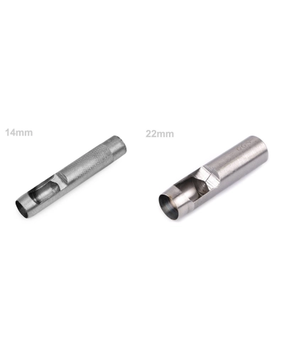 Výsečník / dierkovač na látky Ø14,17,18,19,20,22 mm - 1 ks | Mimib