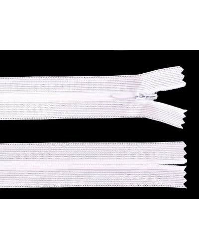 Špirálový zips skrytý No 3 dĺžka 60 cm dederon - 1 ks