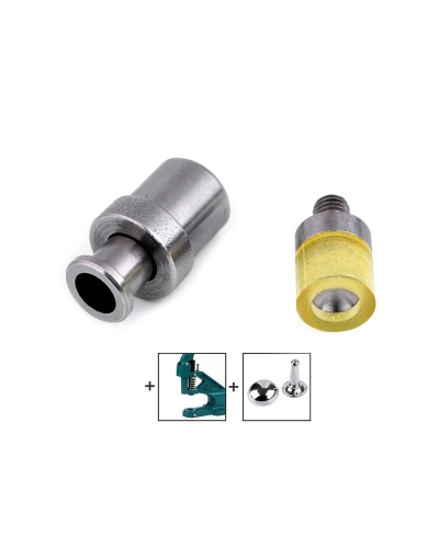 Piston na pologuľaté nity Ø10 mm - 1 sada | Mimib