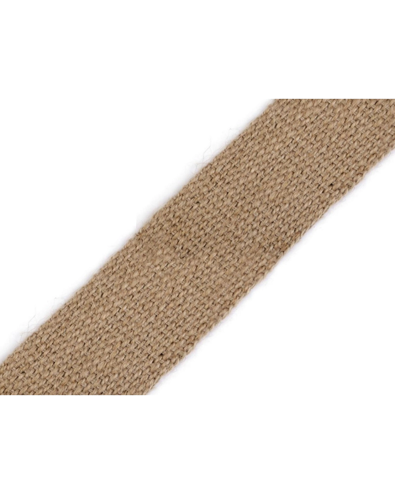 Jutový popruh šírka 40 mm - 1 m | Mimib