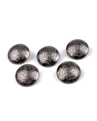 Fém gomb mérete  17,5, 20, 23 mm-es - 5 db. | Mimib