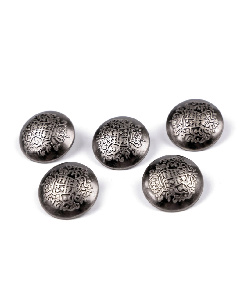 Fém gomb mérete  17,5, 20, 23 mm-es - 5 db. | Mimib