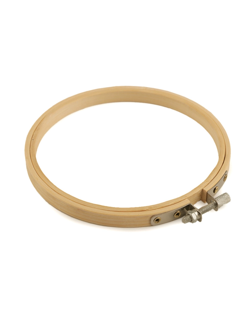 Hímzőkeret bambusz Ø12,5 cm - 1 db. | Mimib