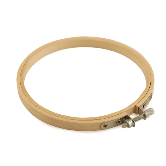 Hímzőkeret bambusz Ø12,5 cm - 1 db. | Mimib