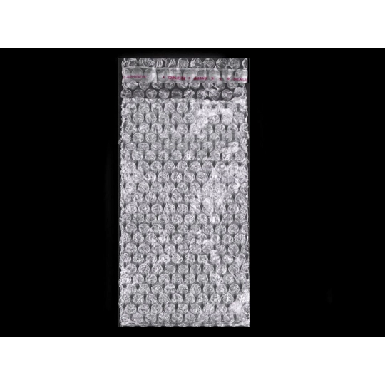 Légpárnás tasak ragasztócsíkos 7,5x14,5 cm buborékos - 100 db. | Mimib