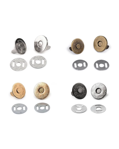 Mágnes kapocs Ø14 mm - 5 szett | Mimib
