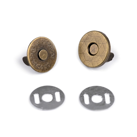 Mágnes kapocs Ø14 mm - 5 szett | Mimib