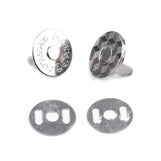 Mágneses vékony kapocs Ø18 mm - 5 szett | Mimib