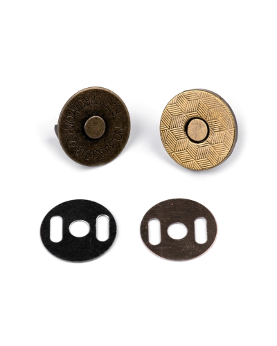 Mágneses vékony kapocs Ø18 mm - 5 szett | Mimib