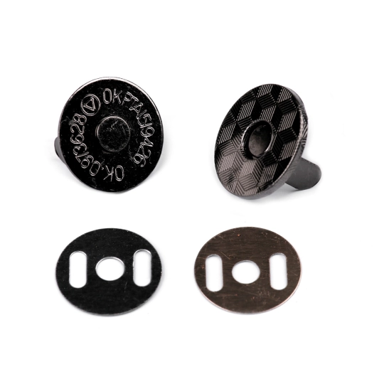 Mágneses vékony kapocs Ø18 mm - 5 szett | Mimib