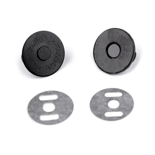 Mágneses vékony kapocs Ø18 mm - 5 szett | Mimib