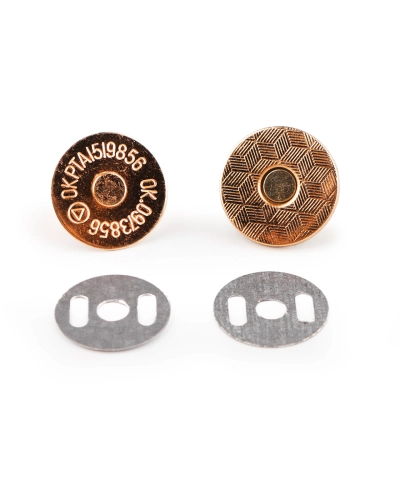 Mágneses vékony kapocs Ø18 mm - 5 szett | Mimib