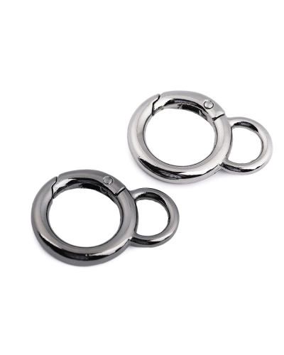 Karabiner gömbölyű táskára való Ø19 mm - 1 db. | Mimib