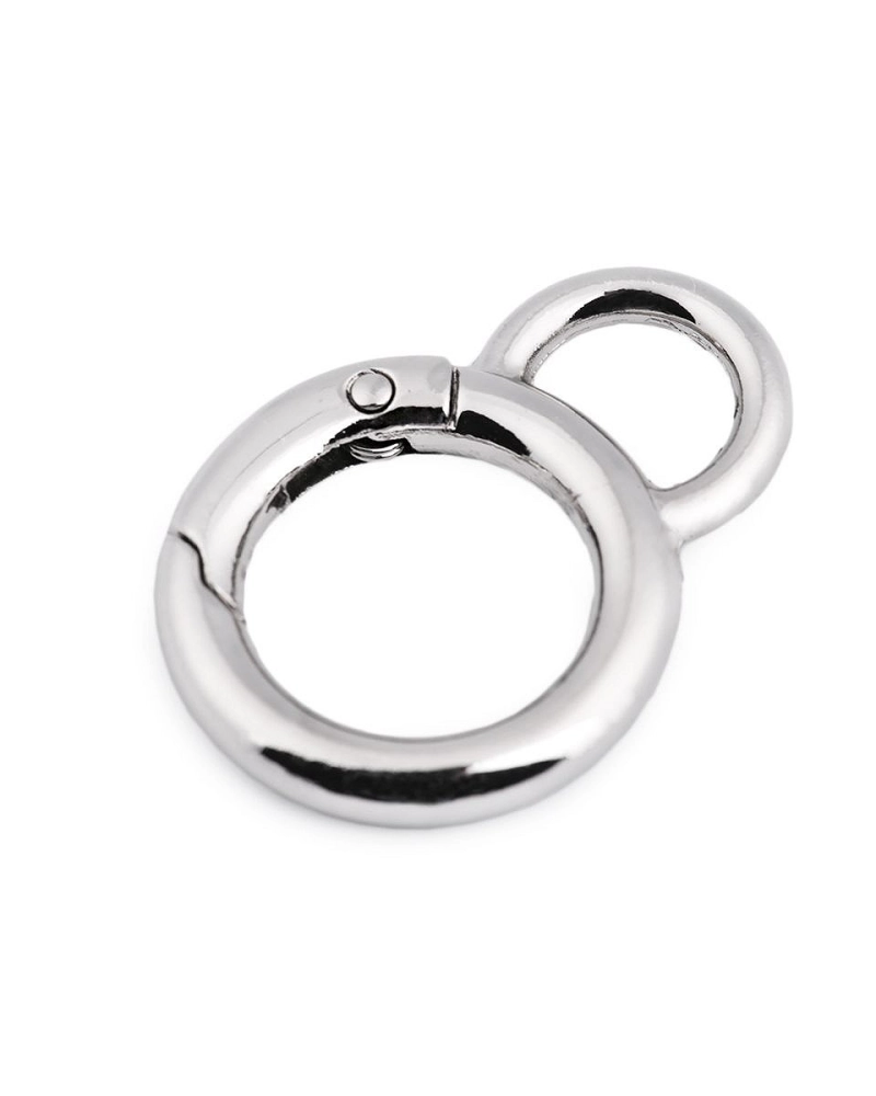 Karabiner gömbölyű táskára való Ø19 mm - 1 db. | Mimib