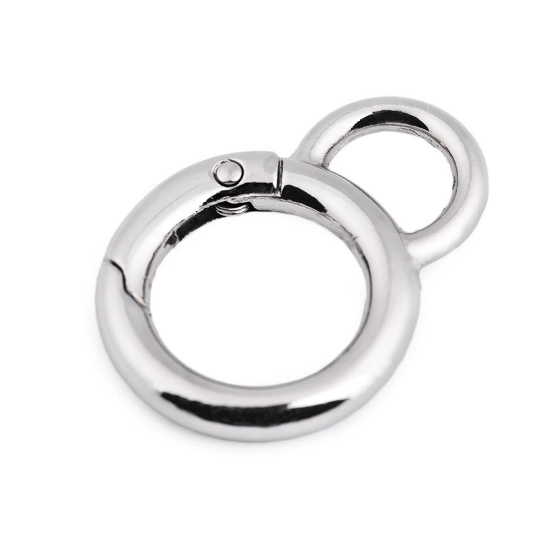 Karabiner gömbölyű táskára való Ø19 mm - 1 db. | Mimib