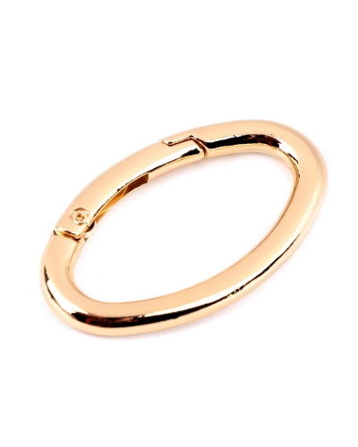 Ovális karabiner táskára / kulcskarika - 1 db. | Mimib