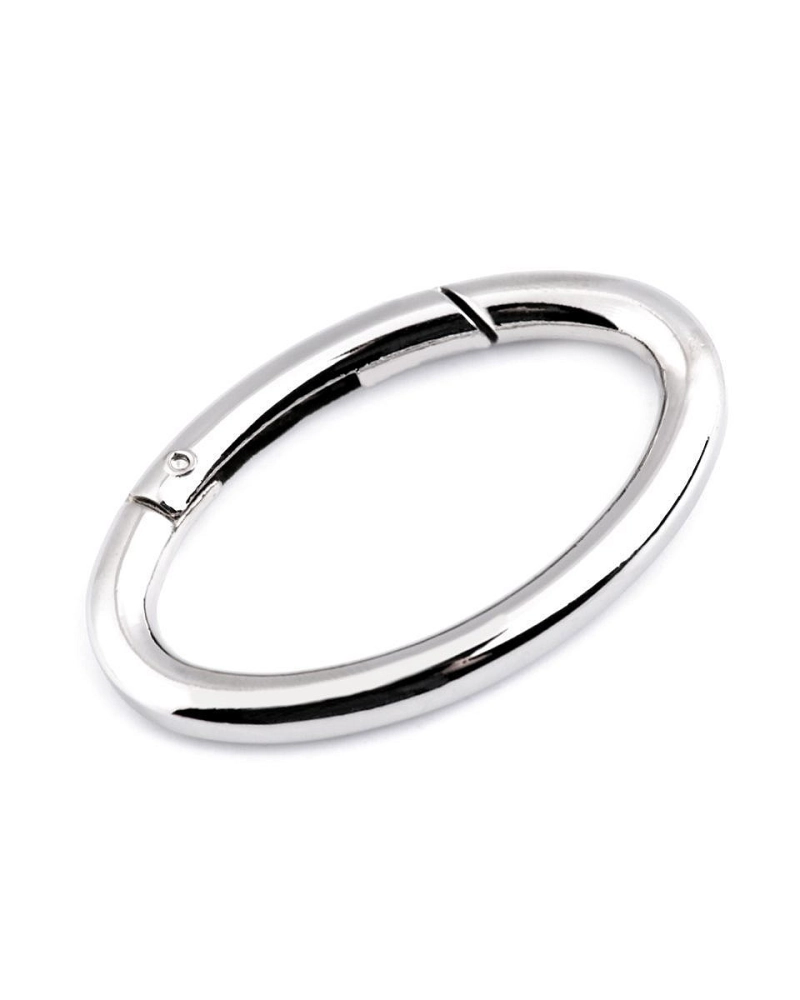 Ovális karabiner táskára / kulcskarika - 1 db. | Mimib