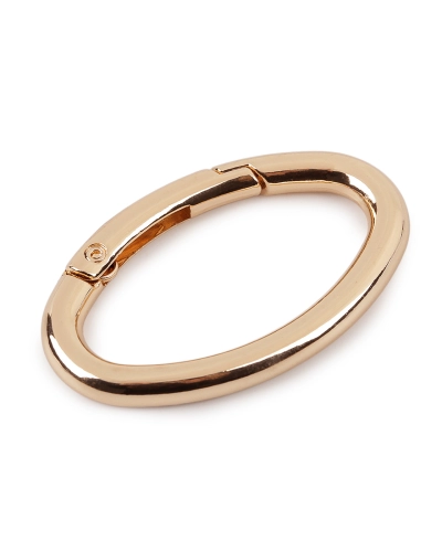 Ovális karabiner táskára / kulcskarika - 1 db. | Mimib