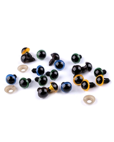 Biztonsági szem Ø14 mm - 10 szett | Mimib