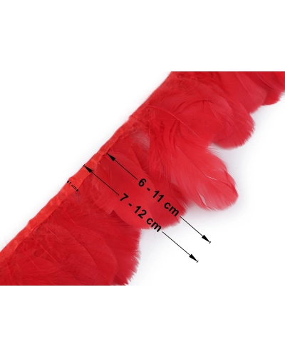 Paszomány - liba toll 6-11 cm - 1 m | Mimib