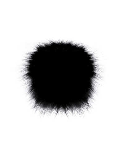 Műszörme pompom pánttal Ø6 cm - 1 db. | Mimib
