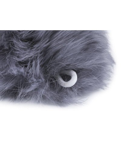Műszörme pompom pánttal Ø6 cm - 1 db. | Mimib