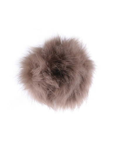 Műszörme pompom pánttal Ø6 cm - 1 db. | Mimib