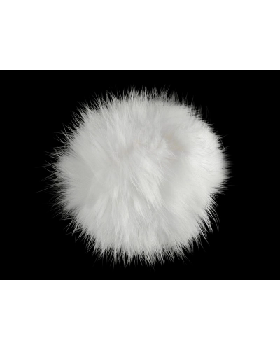 Műszörme pompom pánttal Ø6 cm - 1 db. | Mimib