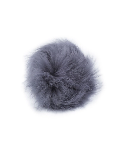 Műszörme pompom pánttal Ø6 cm - 1 db. | Mimib