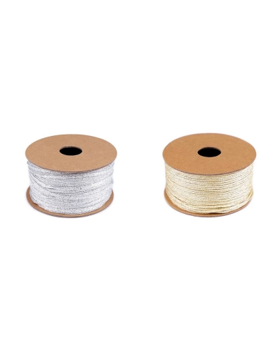 Lurex szalag / brokát szélessége 3 mm alkalmi / karácsonyi - 20 m | Mimib