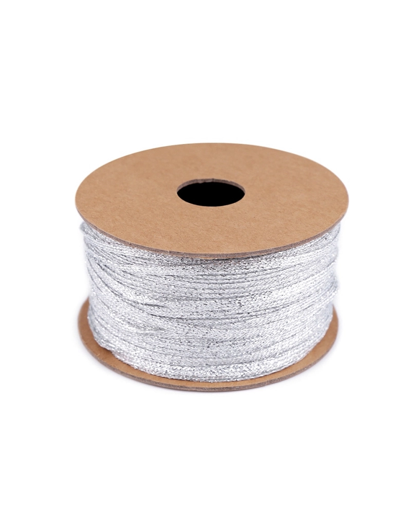 Lurex szalag / brokát szélessége 3 mm alkalmi / karácsonyi - 20 m | Mimib
