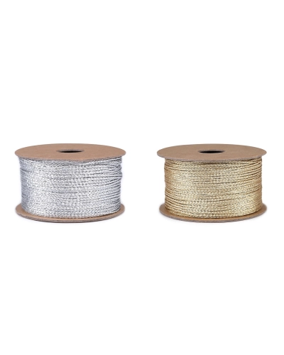 Lurex lapos zsinór / madzag szélessége 1,2 mm - 1 db. | Mimib