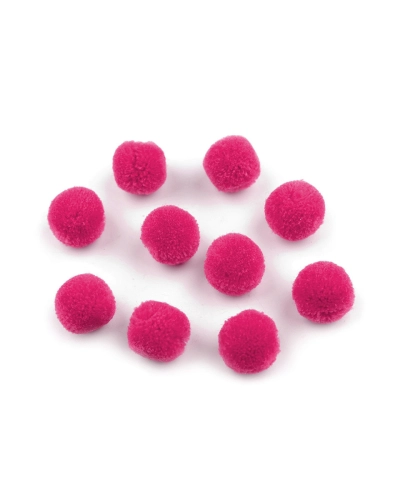 Zsenília golyó Pom pom Deluxe Ø20 mm - 12 db. | Mimib