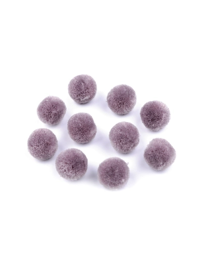 Zsenília golyó Pom pom Deluxe Ø20 mm - 12 db. | Mimib