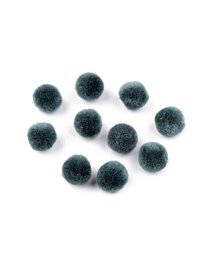 Zsenília golyó Pom pom Deluxe Ø20 mm - 12 db. | Mimib