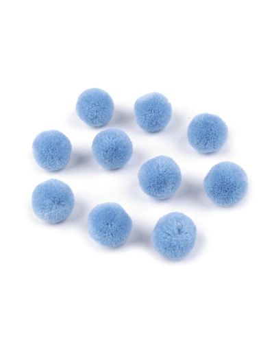 Zsenília golyó Pom pom Deluxe Ø20 mm - 12 db. | Mimib
