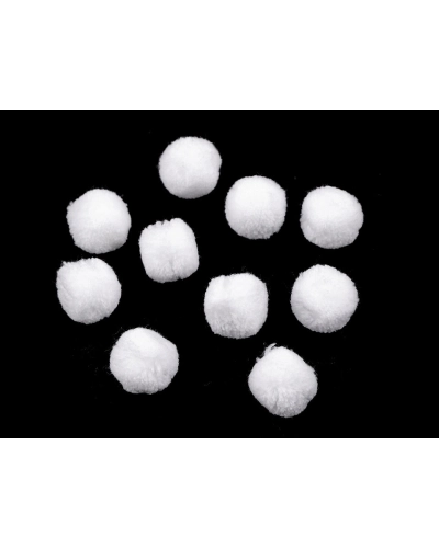 Zsenília golyó Pom pom Deluxe Ø20 mm - 12 db. | Mimib