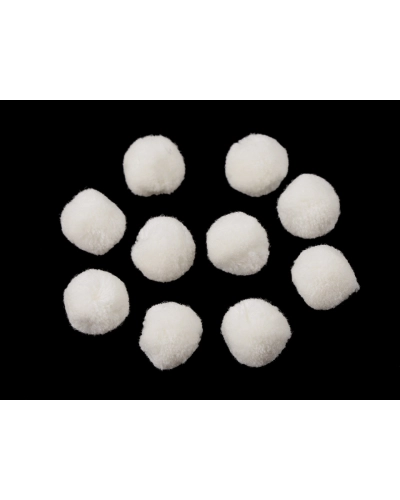 Zsenília golyó Pom pom Deluxe Ø20 mm - 12 db. | Mimib