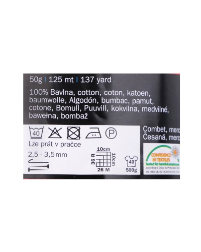 Pamut kötőfonal Camilla 50 g - 1 db. | Mimib