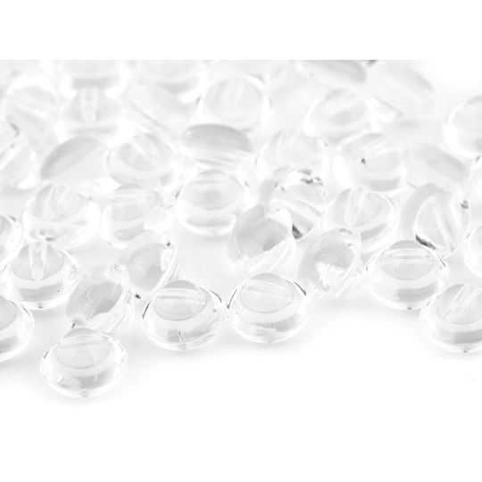 Átlátszó gomb mérete 10 mm pitykegomb - 100 db. | Mimib