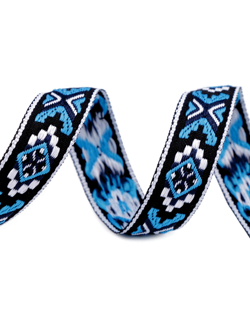 Paszomány / indián motívumos szalag szélessége 20 mm - 1 m | Mimib